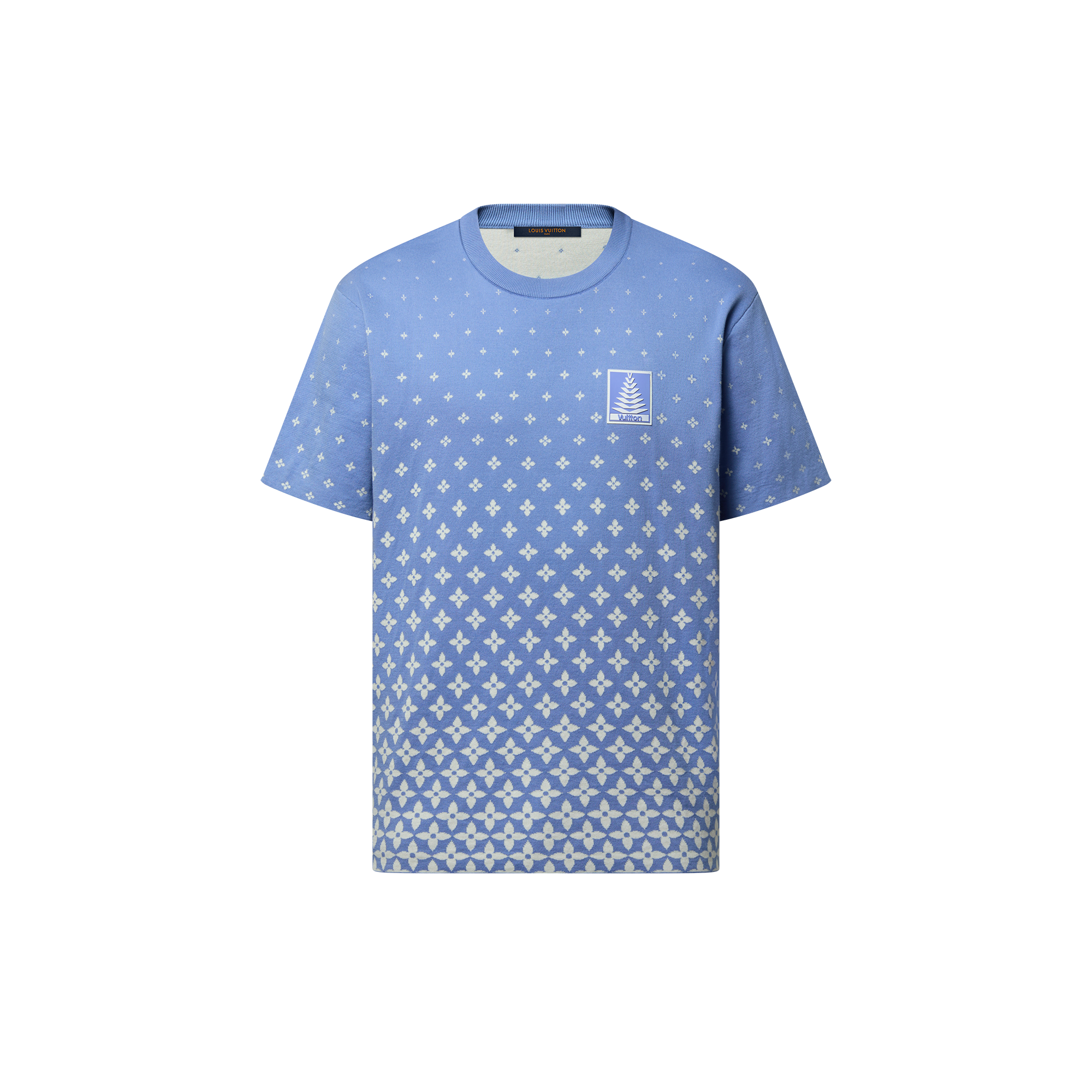 Knitted Cotton T-Shirt  in Men