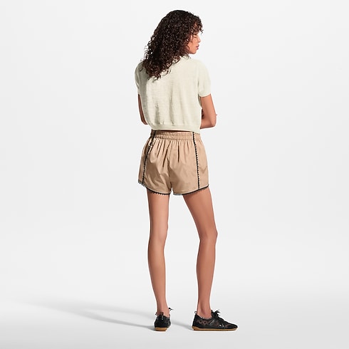 Lace Trim Jogging Shorts in Women's High Summer } collections by Louis Vuitton (Product zoom)