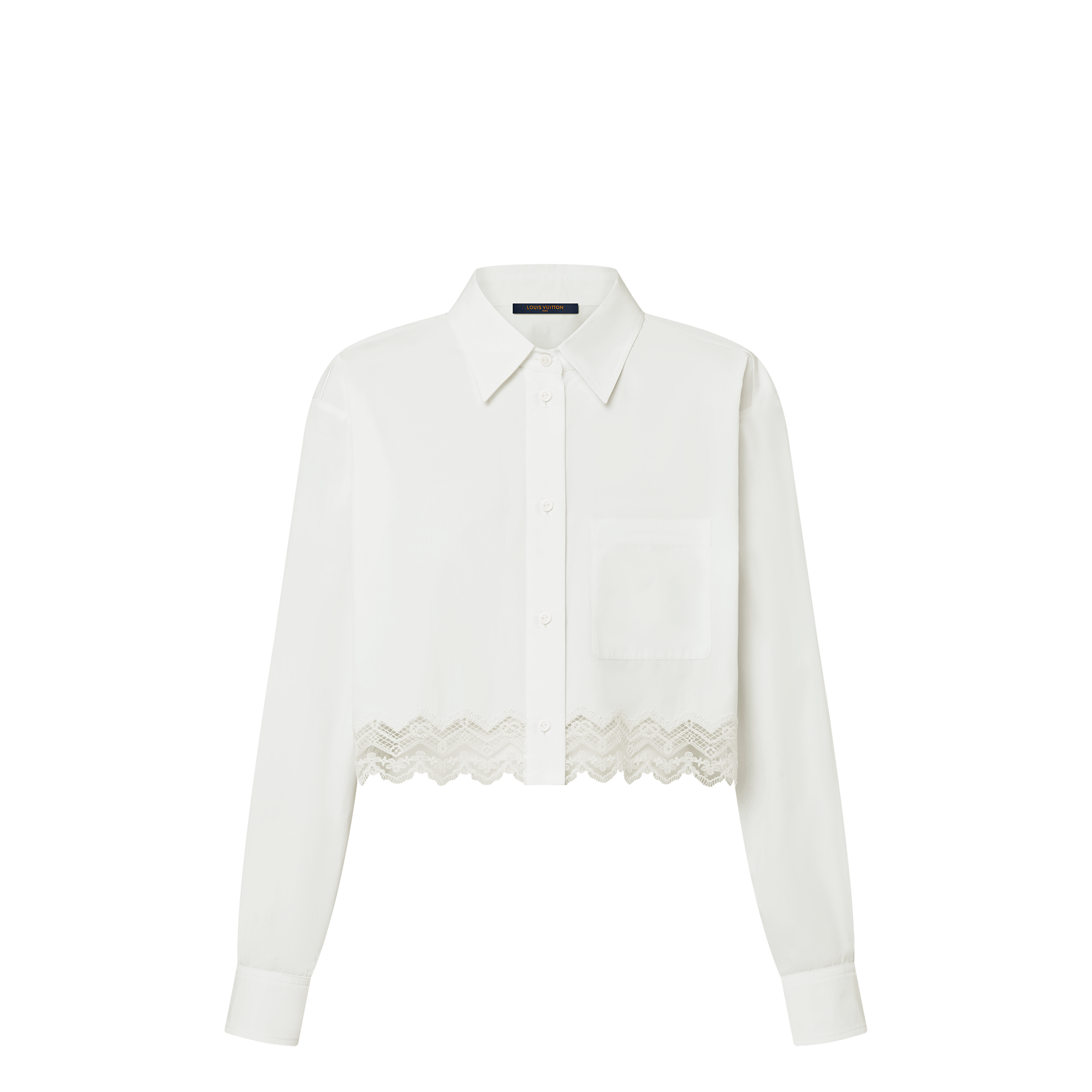 Lace Trim Shirt  in Women