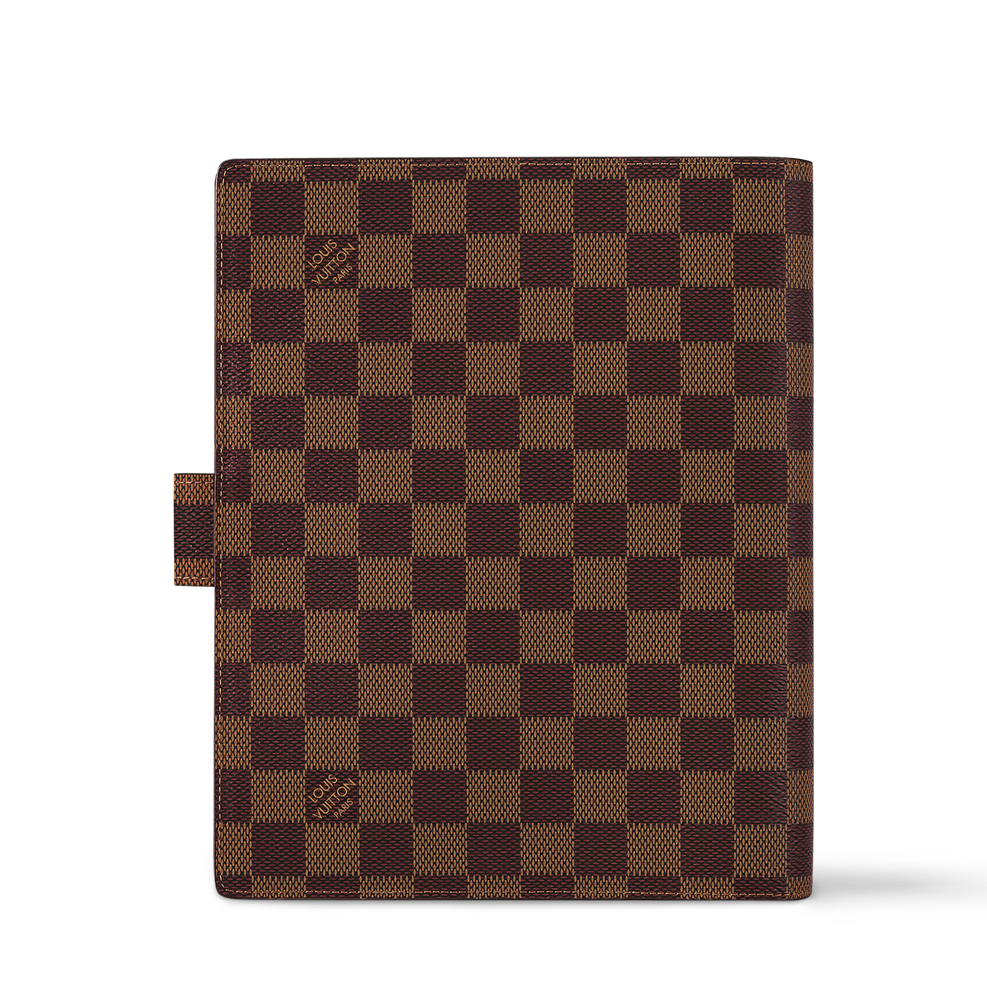 Large Ring Agenda Cover Damier Ebene in Bags and Small Leather Goods