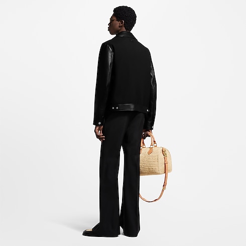 Leather Mix Blouson in Men's Ready-to-Wear Outerwear and Coats collections by Louis Vuitton (Product zoom)