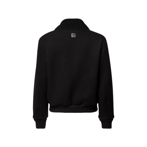 Leather Mix Blouson in Men's New In Men } collections by Louis Vuitton (Product zoom)