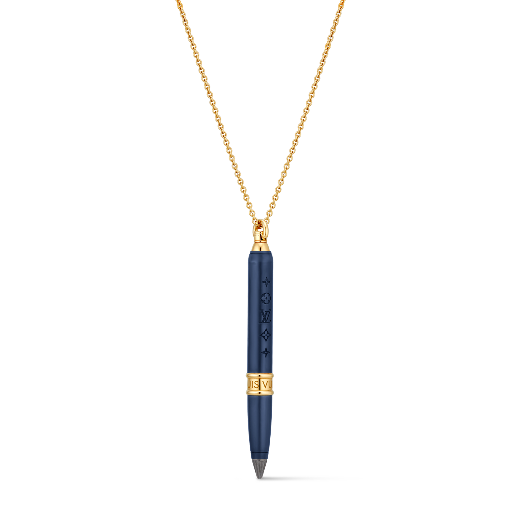 Les Gastons Vuitton Designer Pendant, Yellow Gold and Titanium  in Les Extraordinaires