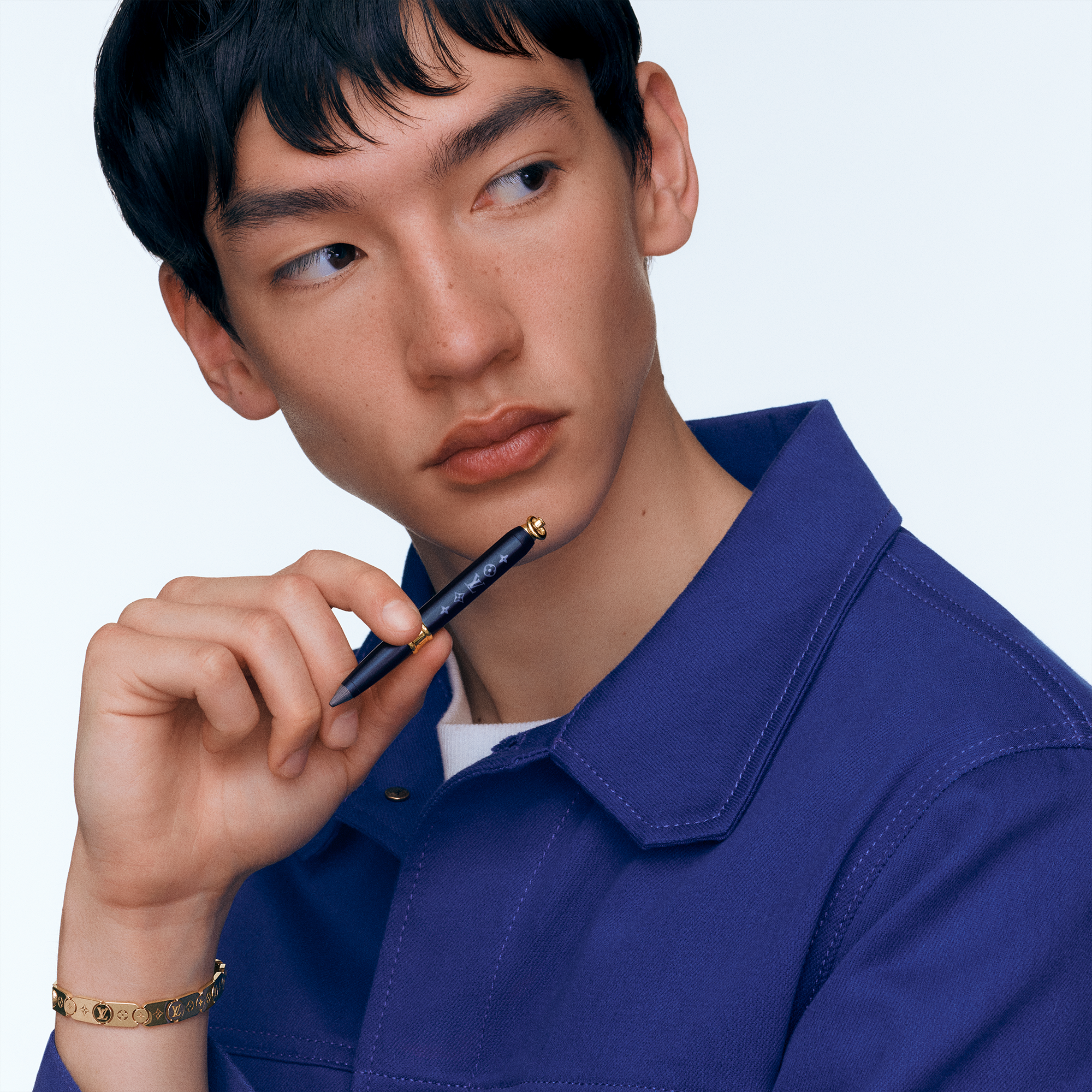 Les Gastons Vuitton Gourmette Bracelet, Yellow Gold  in Jewellery