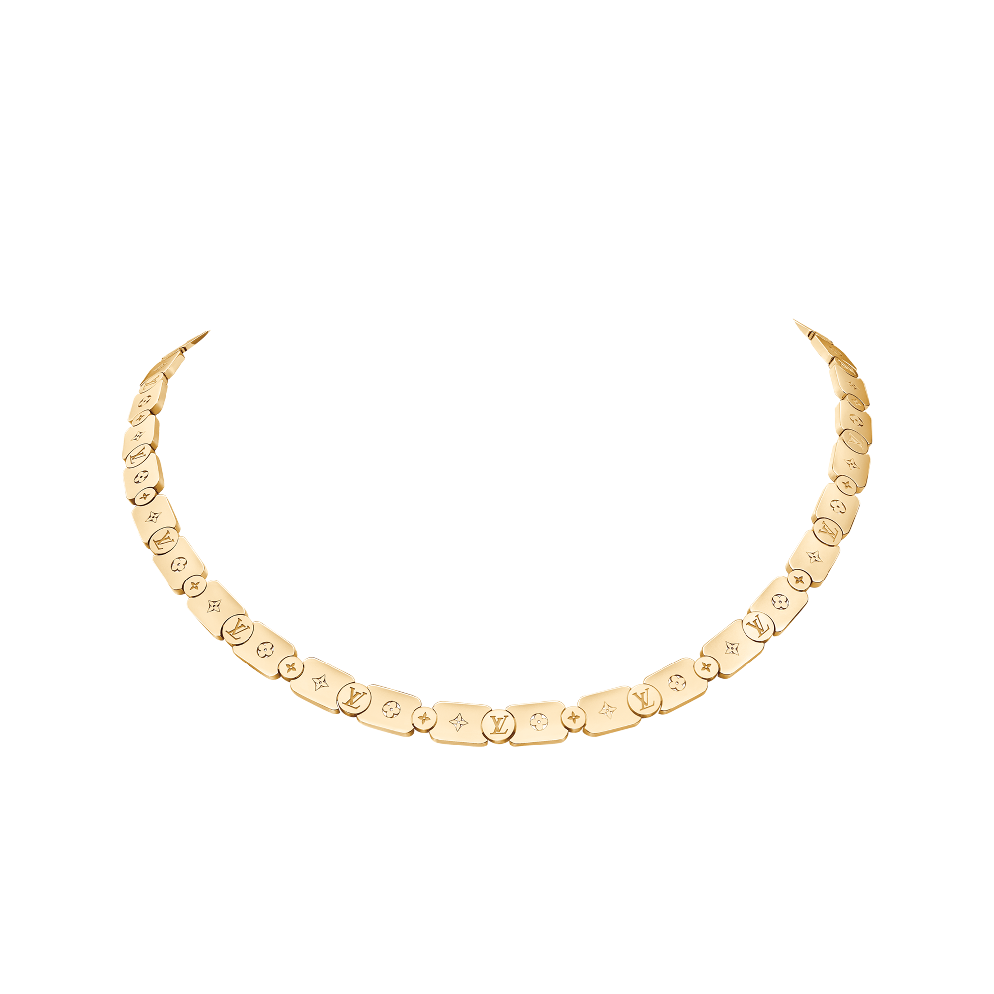 Les Gastons Vuitton Gourmette Necklace, Yellow Gold  in Les Extraordinaires