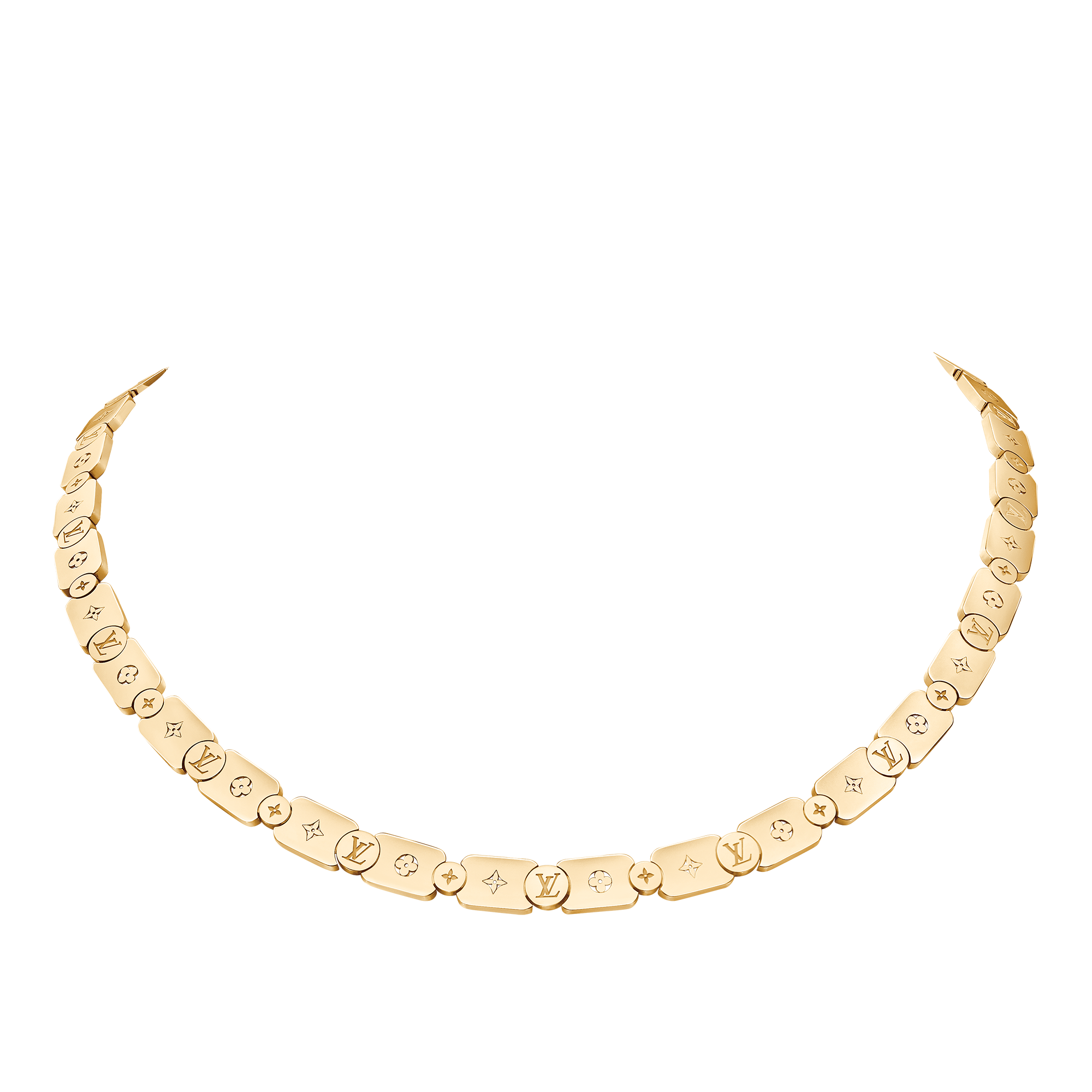 Les Gastons Vuitton Gourmette Necklace, Yellow Gold  in Les Extraordinaires