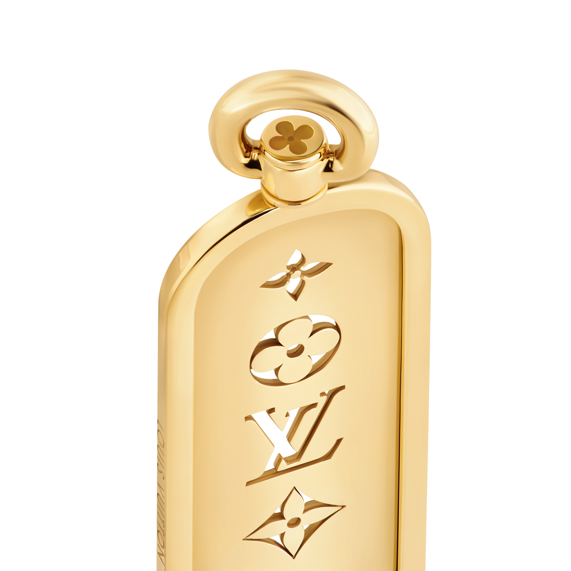 Les Gastons Vuitton Large Tag Pendant, Yellow Gold  in Les Extraordinaires