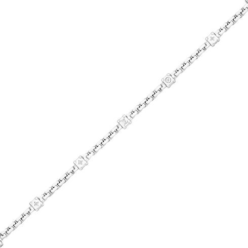 Les Gastons Vuitton Trunk Bracelet, White Gold and Diamonds in Jewellery's Categories Bracelets collections by Louis Vuitton (Product zoom)