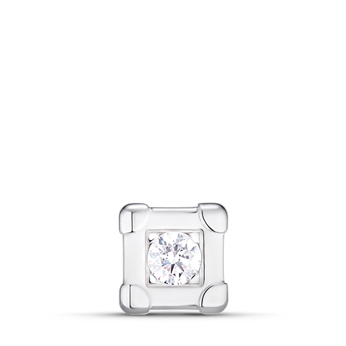 Les Gastons Vuitton Trunk Ear Stud, White Gold and Diamond - Per Unit in Jewellery's Collections Les Gastons Vuitton collections by Louis Vuitton (Product zoom)