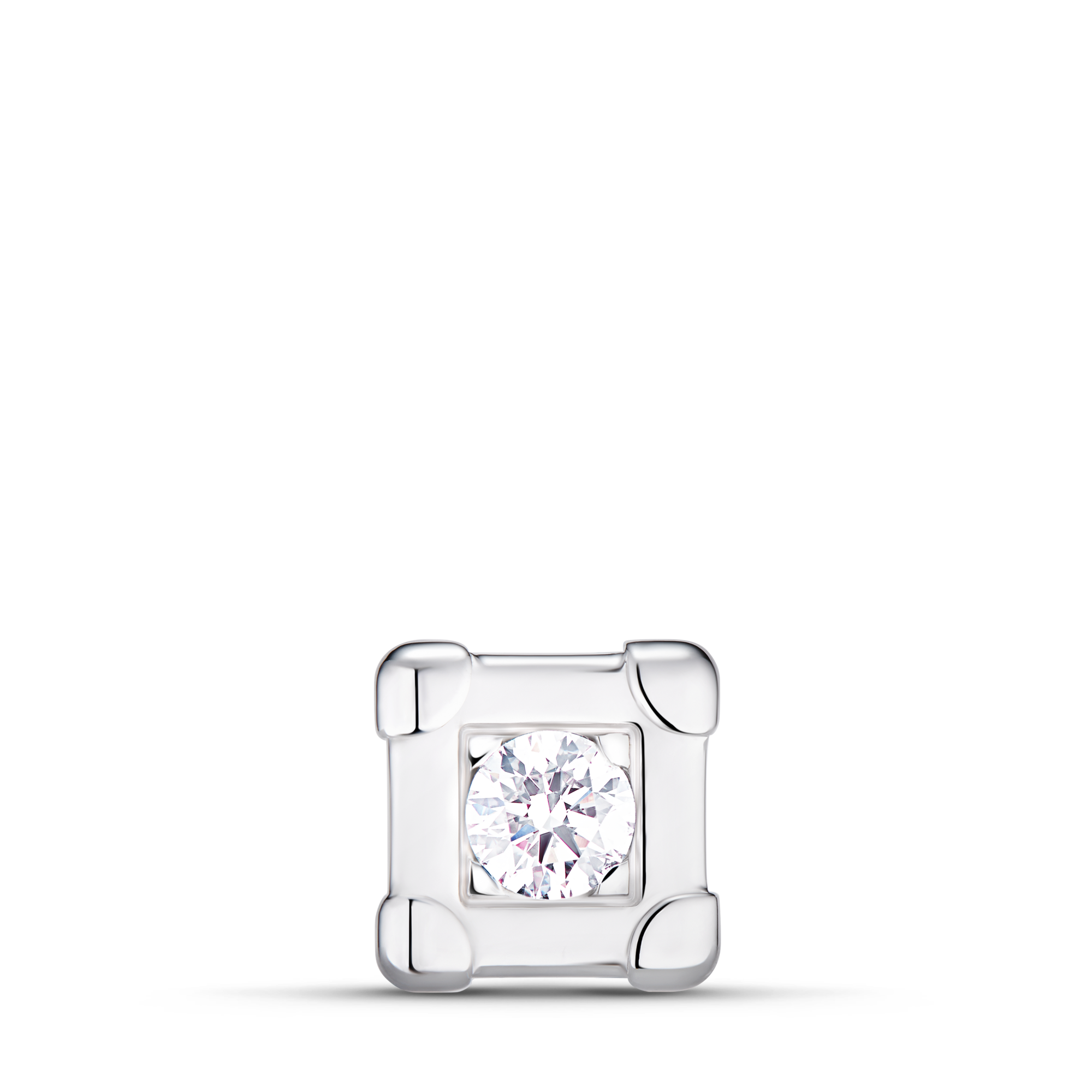 Les Gastons Vuitton Trunk Stud, White Gold and Diamond  in Les Extraordinaires