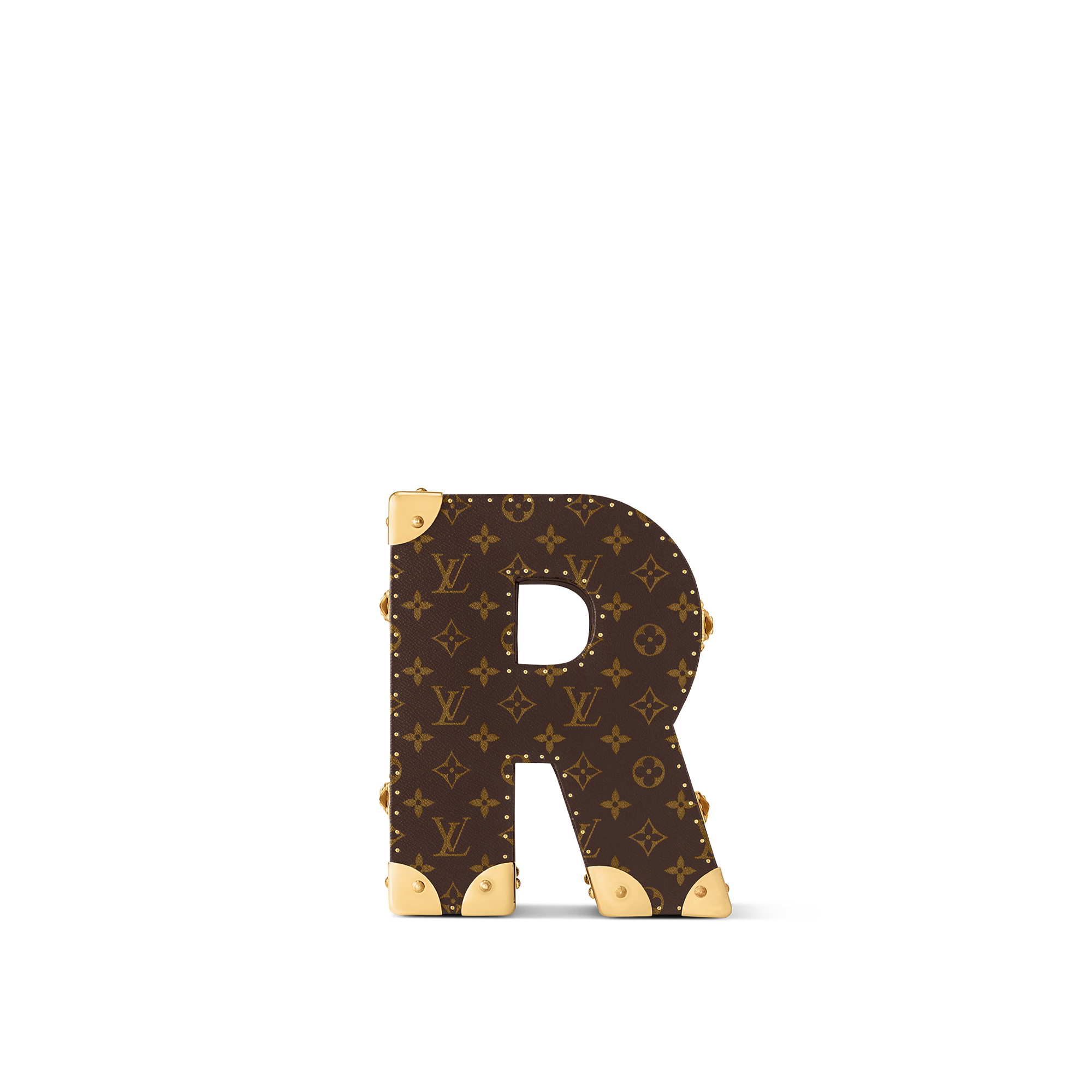 Letter Trunk R Monogram in Les Extraordinaires