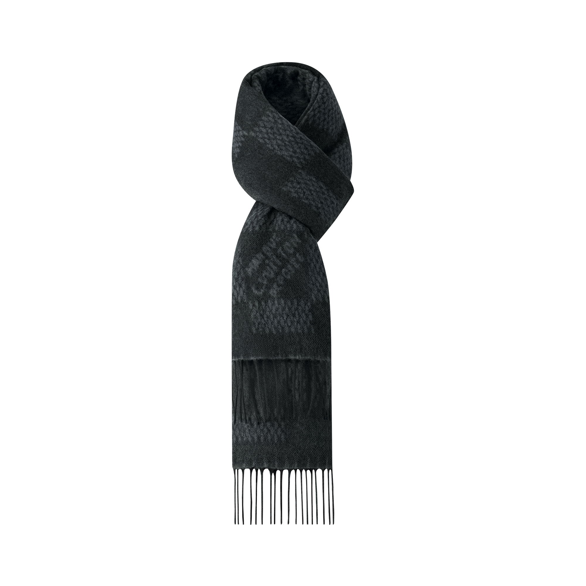 Light Damier Scarf . in Men
