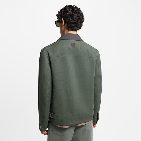 Light Linen Workwear Jacket in Men's Ready-to-Wear Outerwear and Coats collections by Louis Vuitton (Product zoom)
