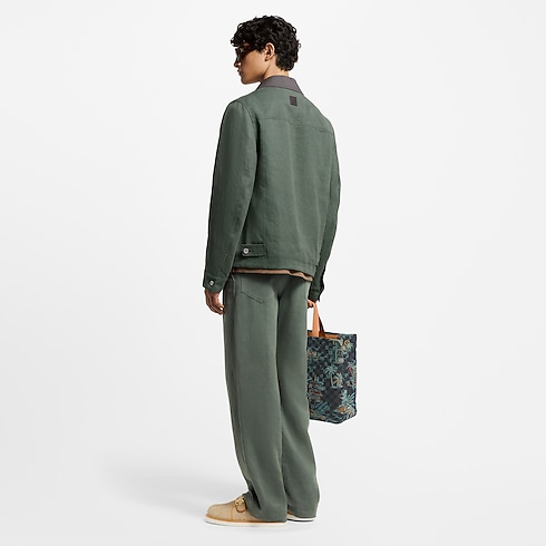 Light Linen Workwear Pants in Men's Ready-to-Wear Pants collections by Louis Vuitton (Product zoom)