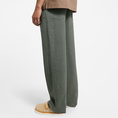 Light Linen Workwear Pants in Men's Ready-to-Wear Pants collections by Louis Vuitton (Product zoom)