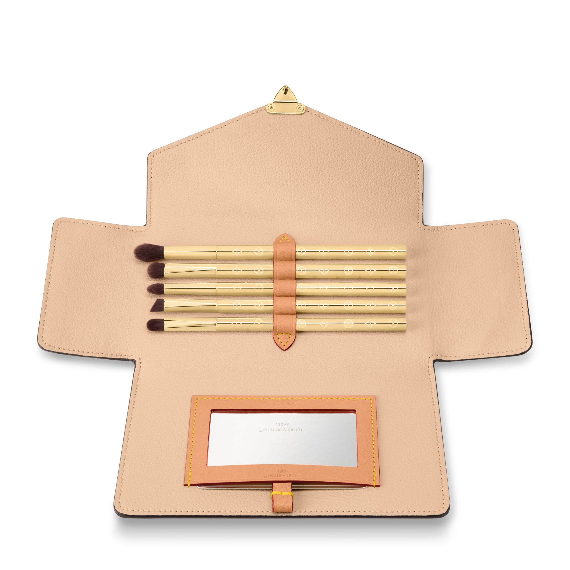 Lip & Eye Brush Set Monogram in Perfumes and Beauty