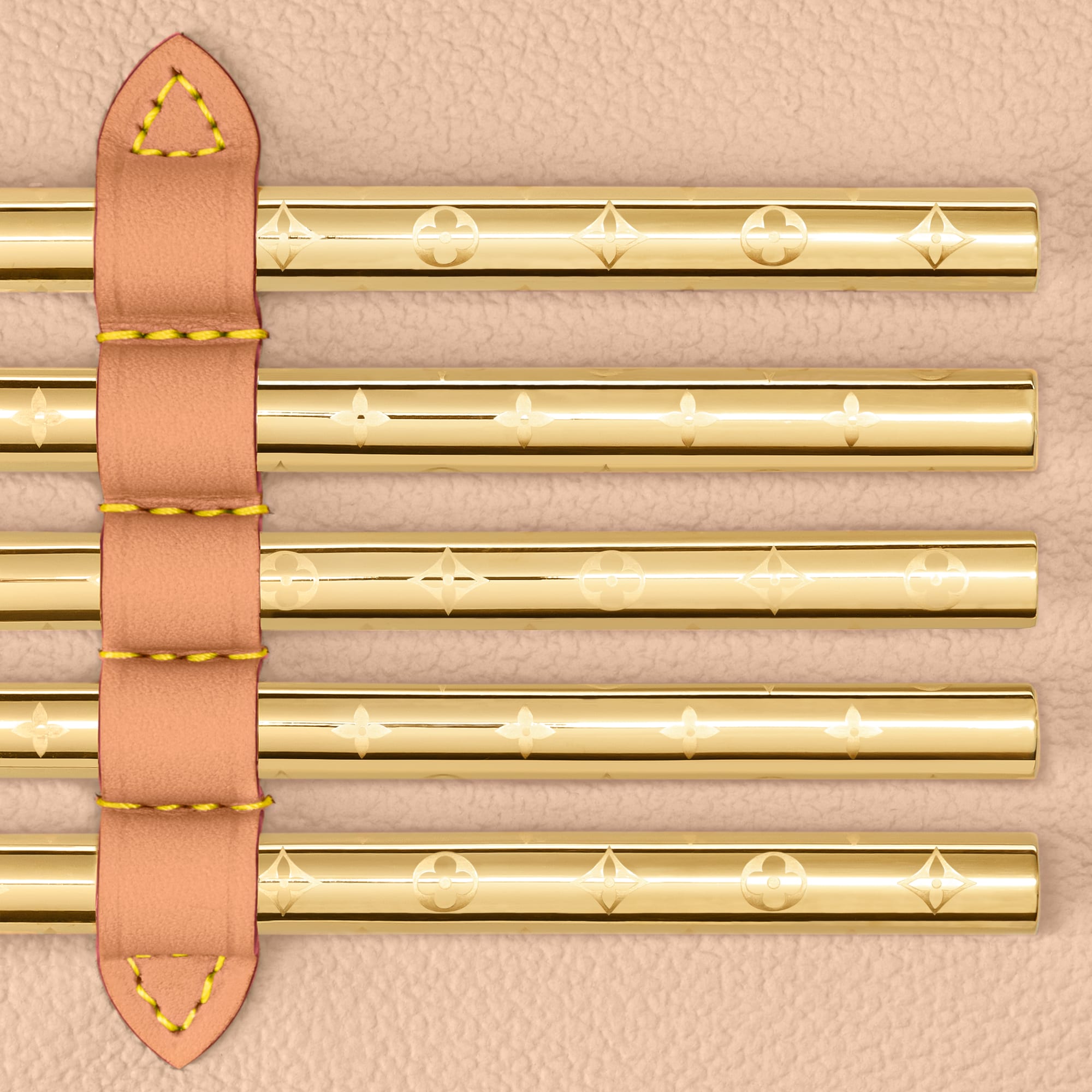 Lip & Eye Brush Set Monogram in Perfumes and Beauty