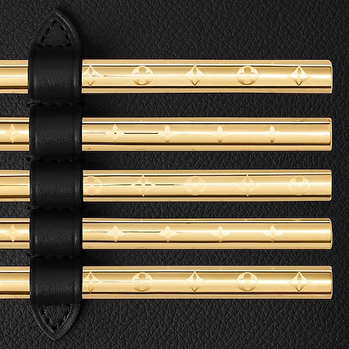 Lip and Eye Brush Set closeup view
