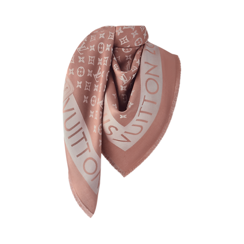 Lock And Go Shine Shawl . in Women's Accessories Shawls and Stoles collections by Louis Vuitton (Product zoom)