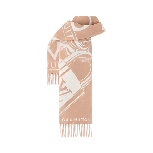 Lock And Keys Scarf . in Women's Accessories Women's Scarves collections by Louis Vuitton (Product zoom)