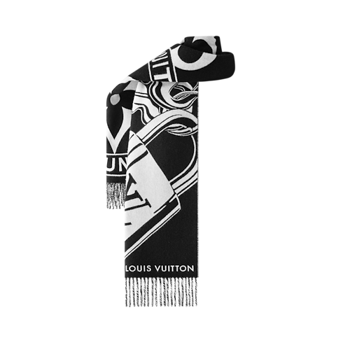 Lock And Keys Scarf . in Women's Accessories Women's Scarves collections by Louis Vuitton (Product zoom)