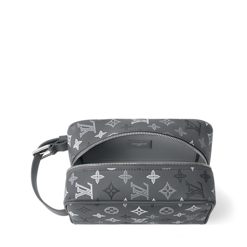 Locker Dopp Kit Monogram Shadow in Men's Travel Travel Accessories collections by Louis Vuitton (Product zoom)