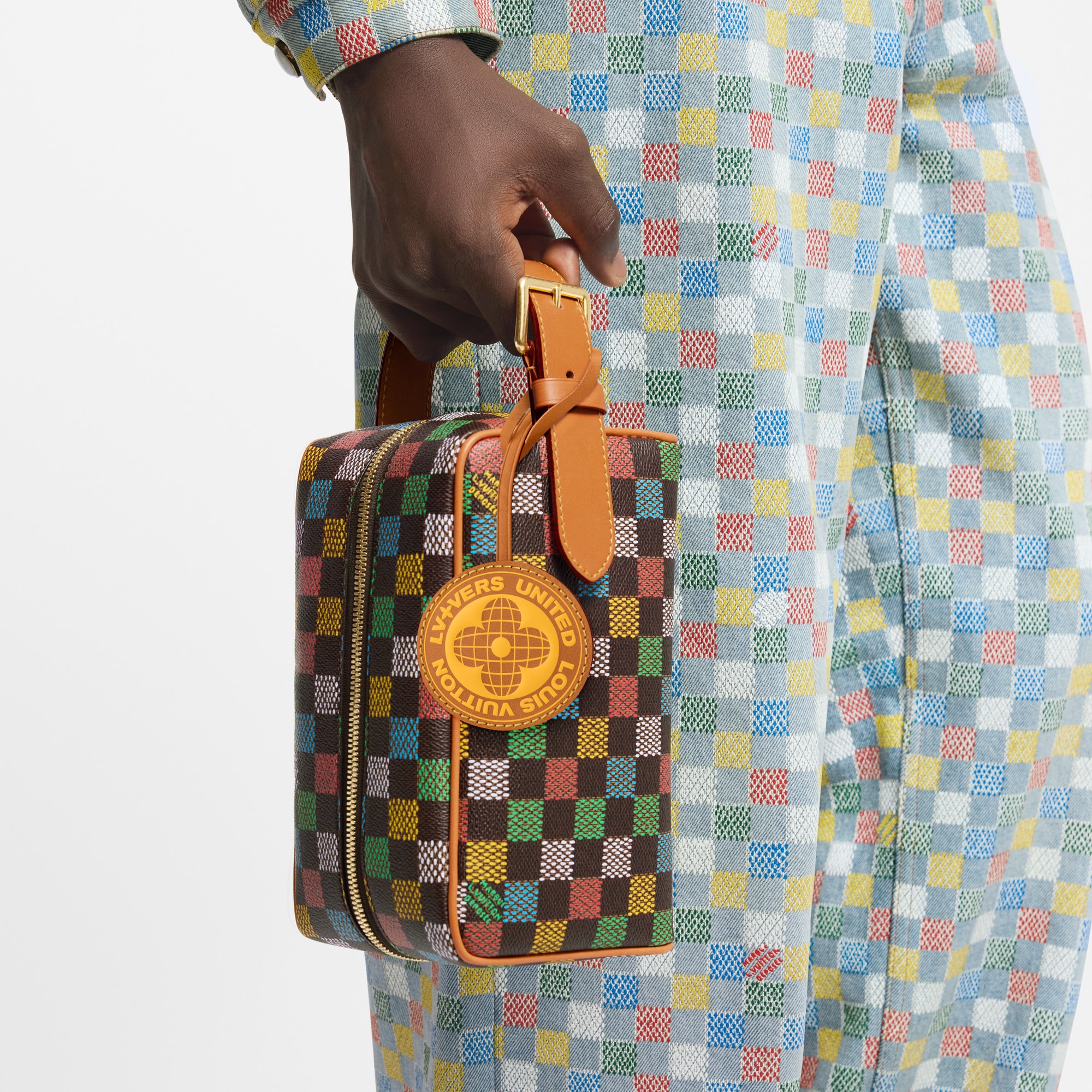 Locker Dopp Kit Damier Ebene in Men