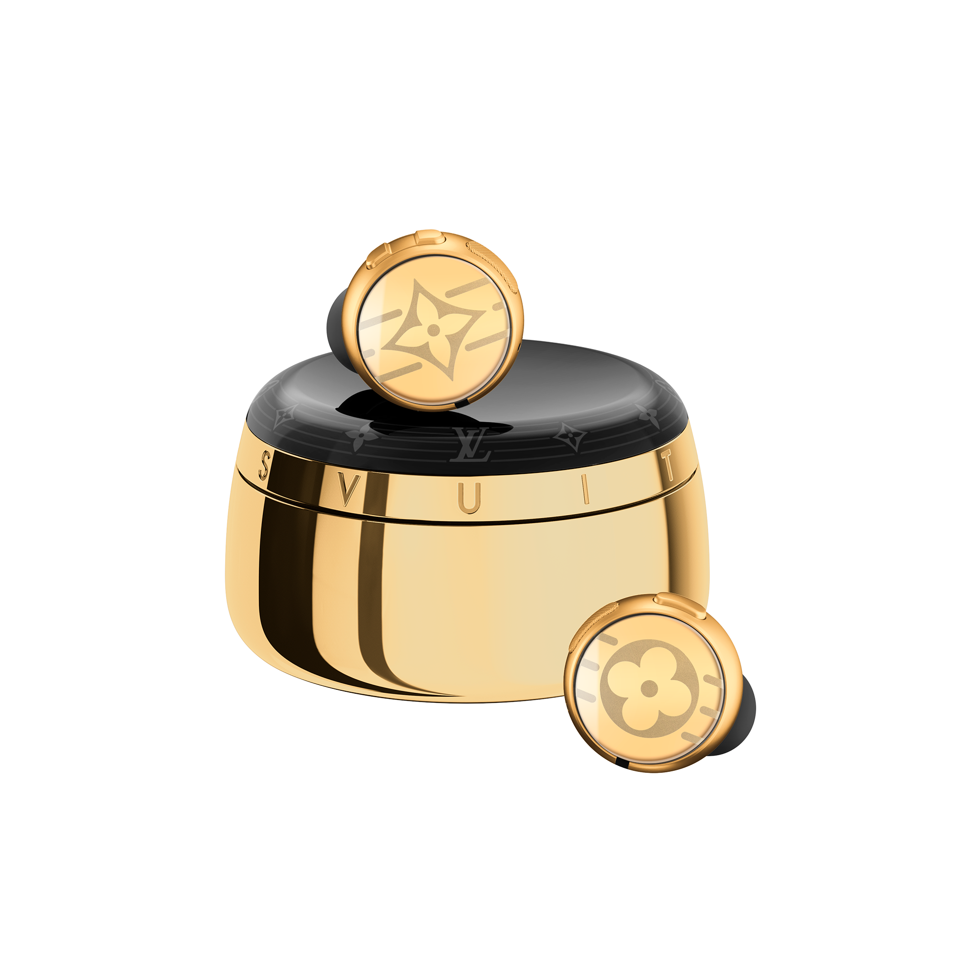 Louis Vuitton Horizon Light Up Earphones - Golden  in Trunks, Travel and Home