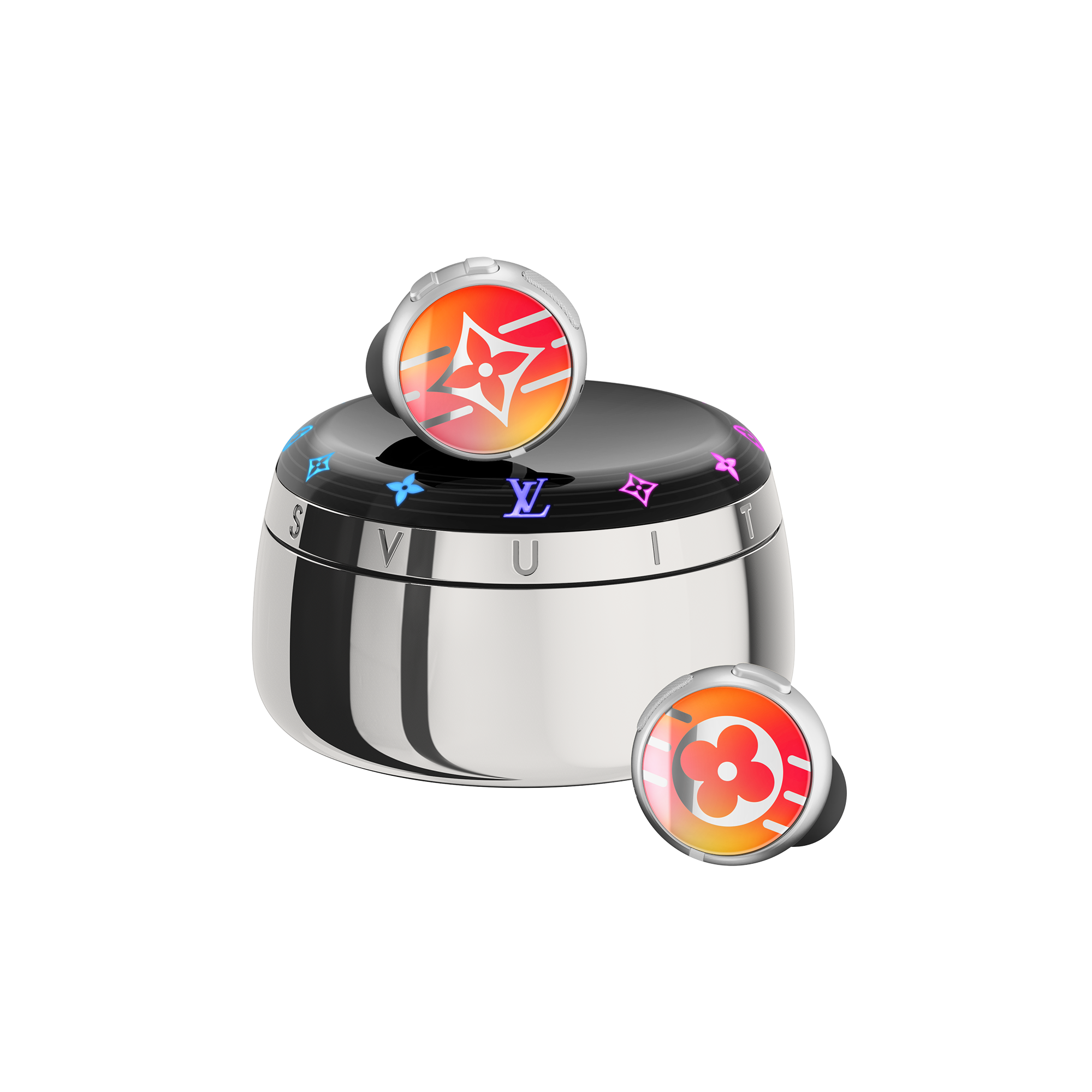 Louis Vuitton Horizon Light Up Earphones - Red-to-Orange Gradient  in Trunks, Travel and Home