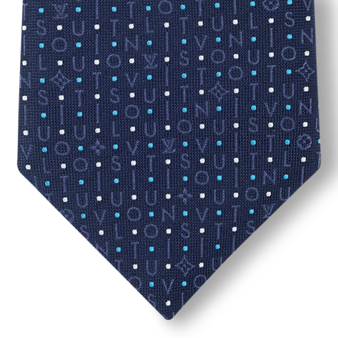LV Alphabet Tie . in Men's Accessories Ties collections by Louis Vuitton (Product zoom)