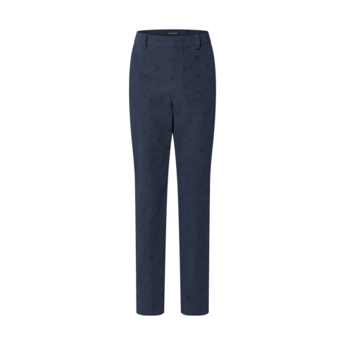 LV Blason Cotton Chino Pants in Men's Ready-to-Wear Pants collections by Louis Vuitton (Product zoom)