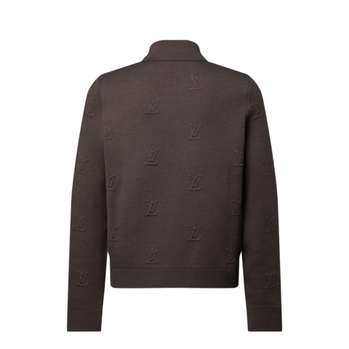 LV Blason Embossed Zipped Blouson in Men's Ready-to-Wear All Ready-to-Wear collections by Louis Vuitton (Product zoom)