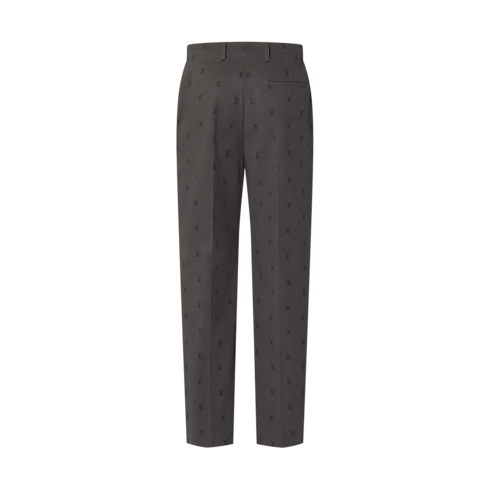LV Blason Jacquard Cotton Classic Pants in Men's Ready-to-Wear Pants collections by Louis Vuitton (Product zoom)