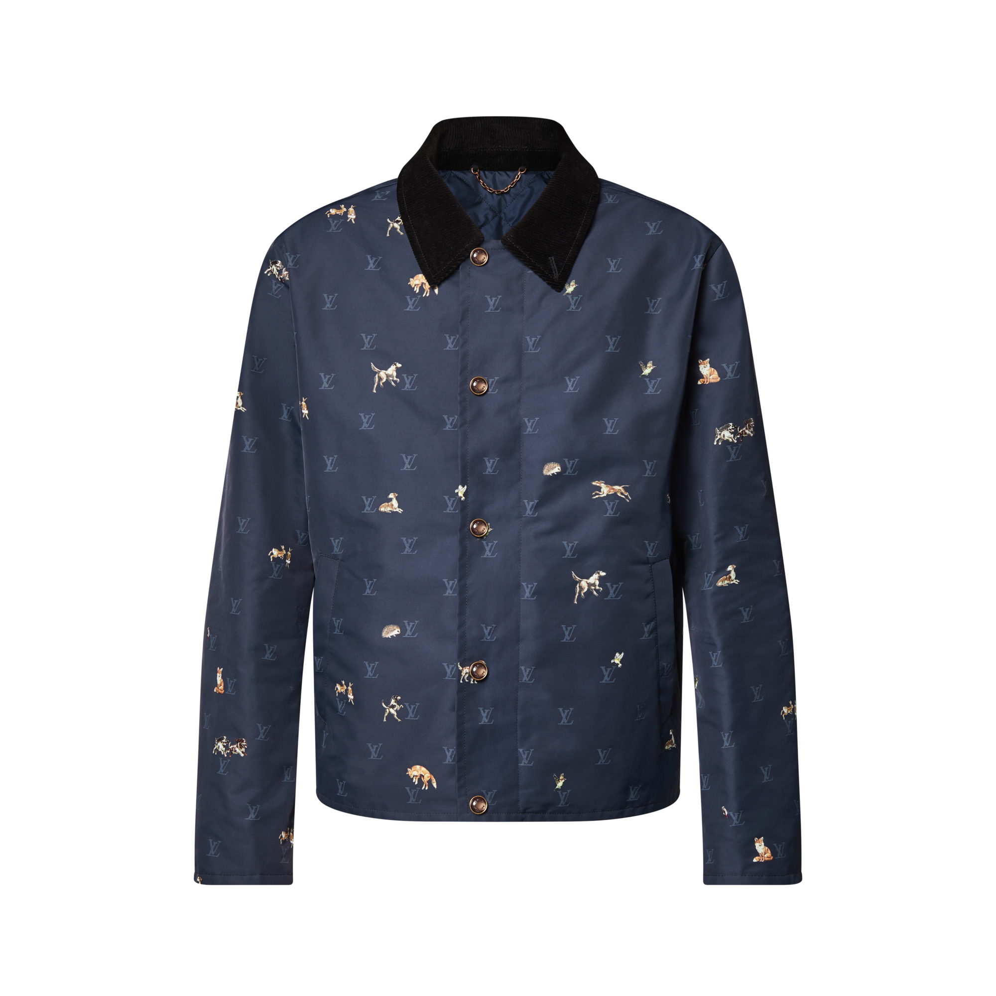 LV Blason Padded Jacket  in Men