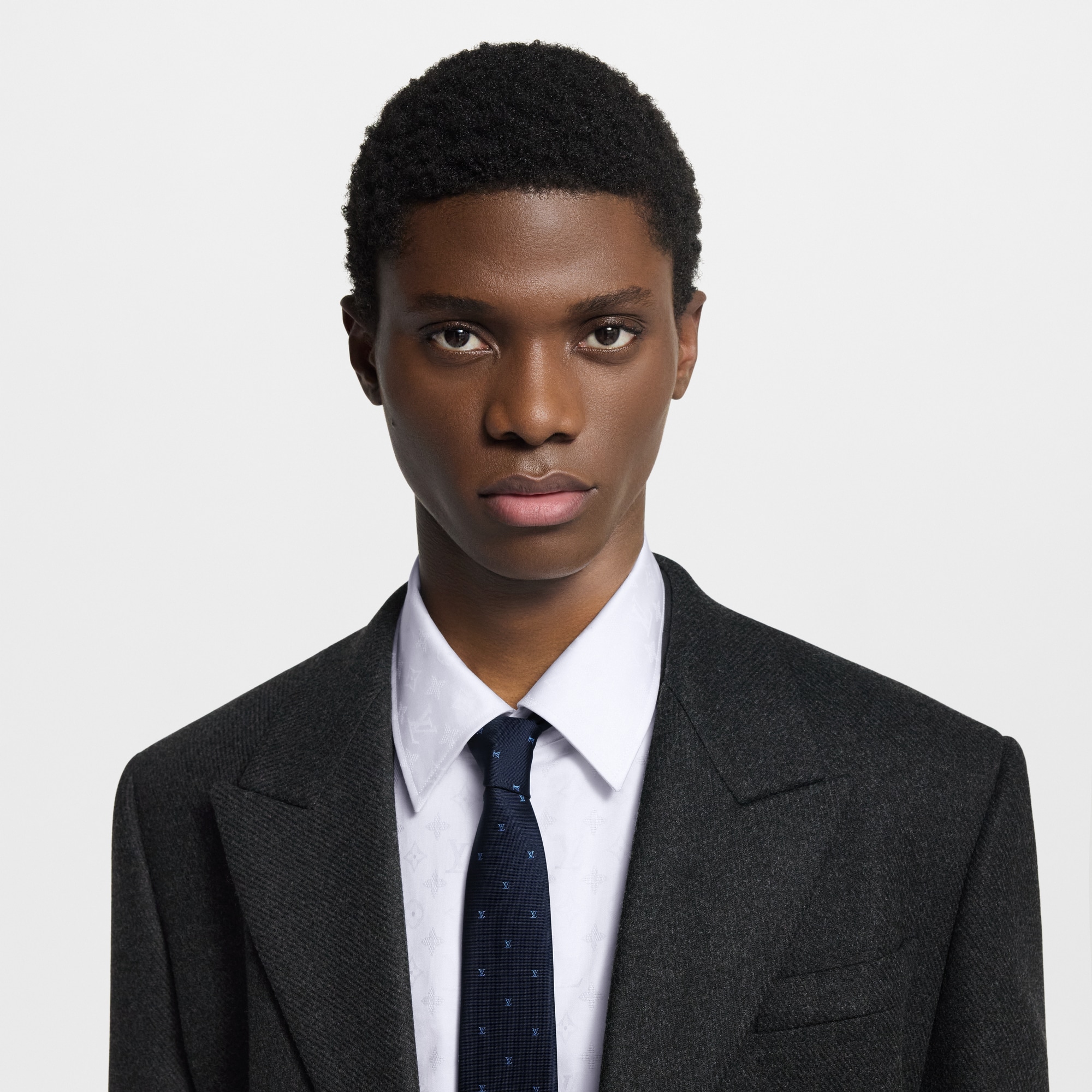 LV Blason Tie . in Men