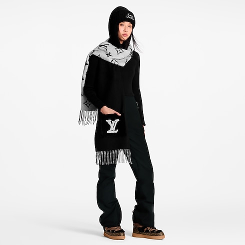 LV Blizzard Scarf . in Women's Accessories Women's Scarves collections by Louis Vuitton (Product zoom)
