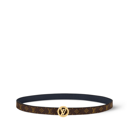 LV Circle Nautical 20mm Reversible Belt Monogram in Women's Accessories Women's Belts collections by Louis Vuitton (Product zoom)