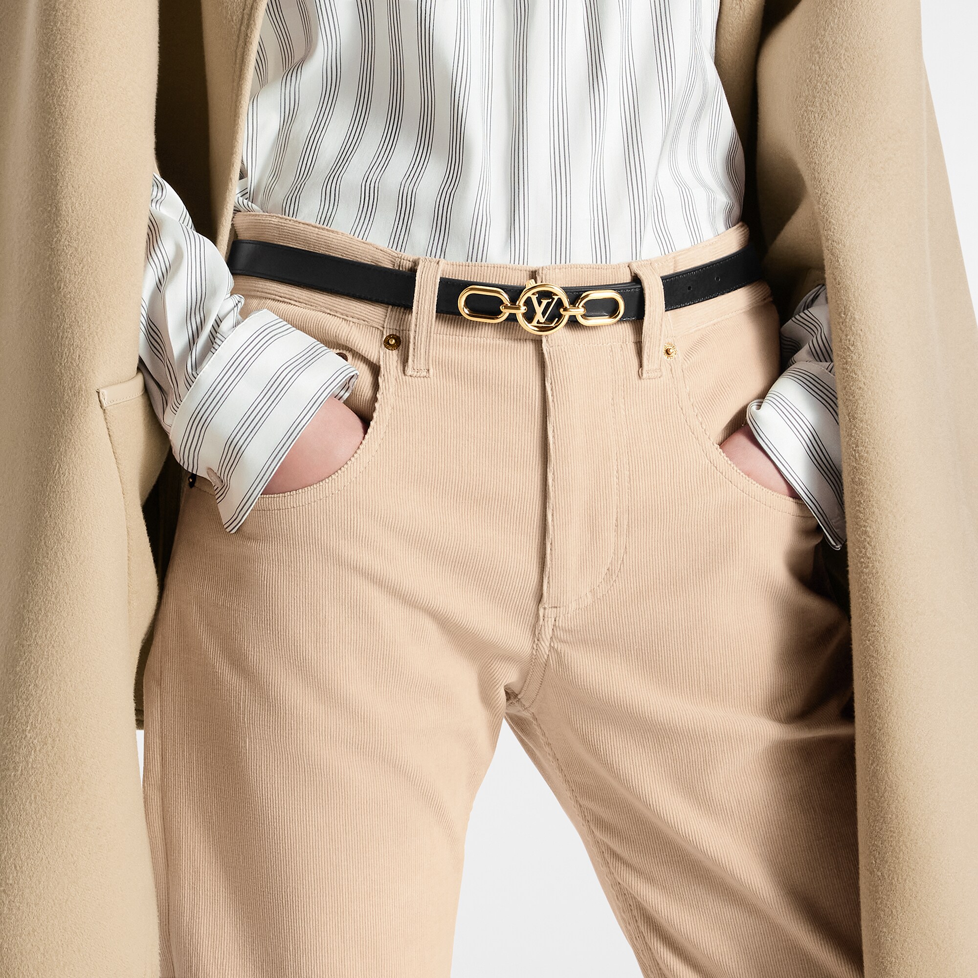 LV Circle Prime 20MM Reversible Belt Monogram in Women