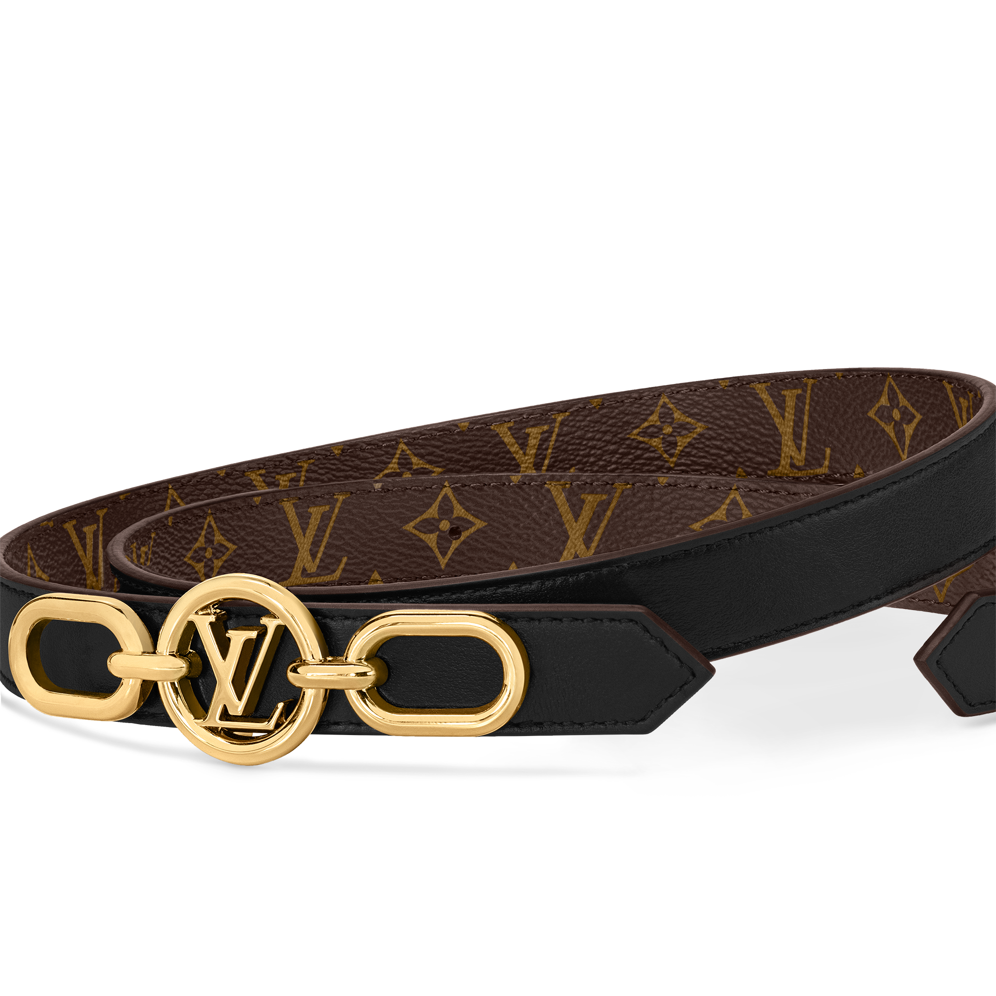 LV Circle Prime 20MM Reversible Belt Monogram in Women