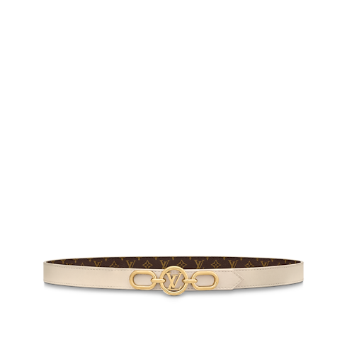 LV Circle Prime 20mm Reversible Belt Monogram in Women's Accessories Women's Belts collections by Louis Vuitton (Product zoom)