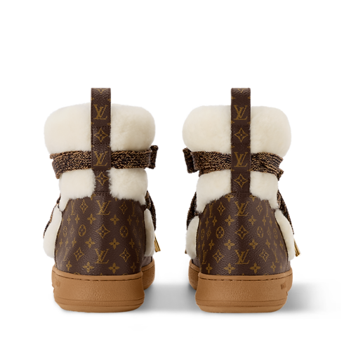 LV Cloud Lace-up Ankle Boot in Women's Shoes Boots and Ankle Boots collections by Louis Vuitton (Product zoom)