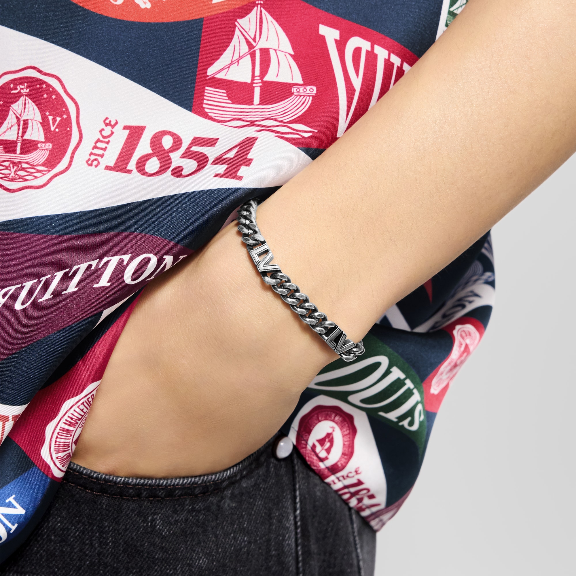 LV Club Chain Bracelet . in Men