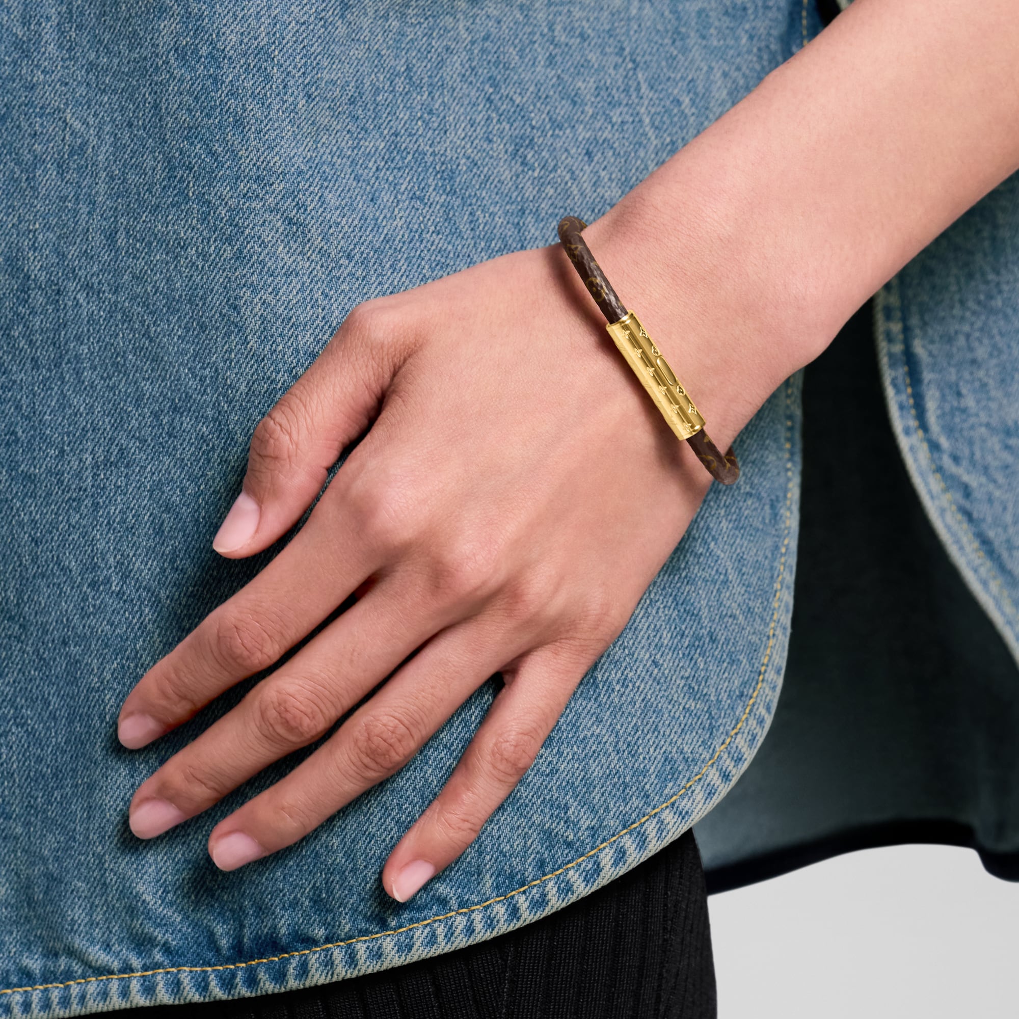 LV Confidential bracelet Monogram in Women