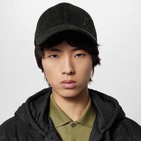 LV Corduroy Cap . in Men's Accessories Hats, Beanies and Gloves collections by Louis Vuitton (Product zoom)