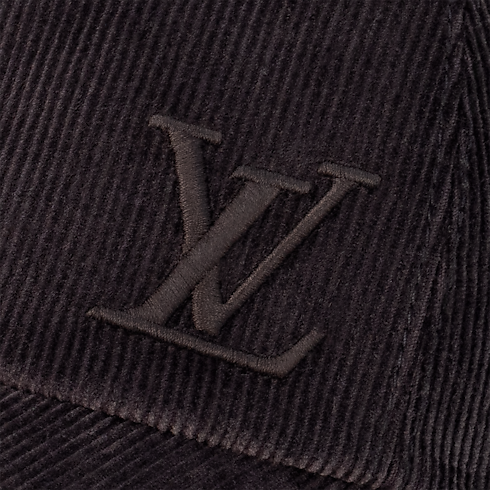 LV Corduroy Cap . in Men's Accessories Hats, Beanies and Gloves collections by Louis Vuitton (Product zoom)