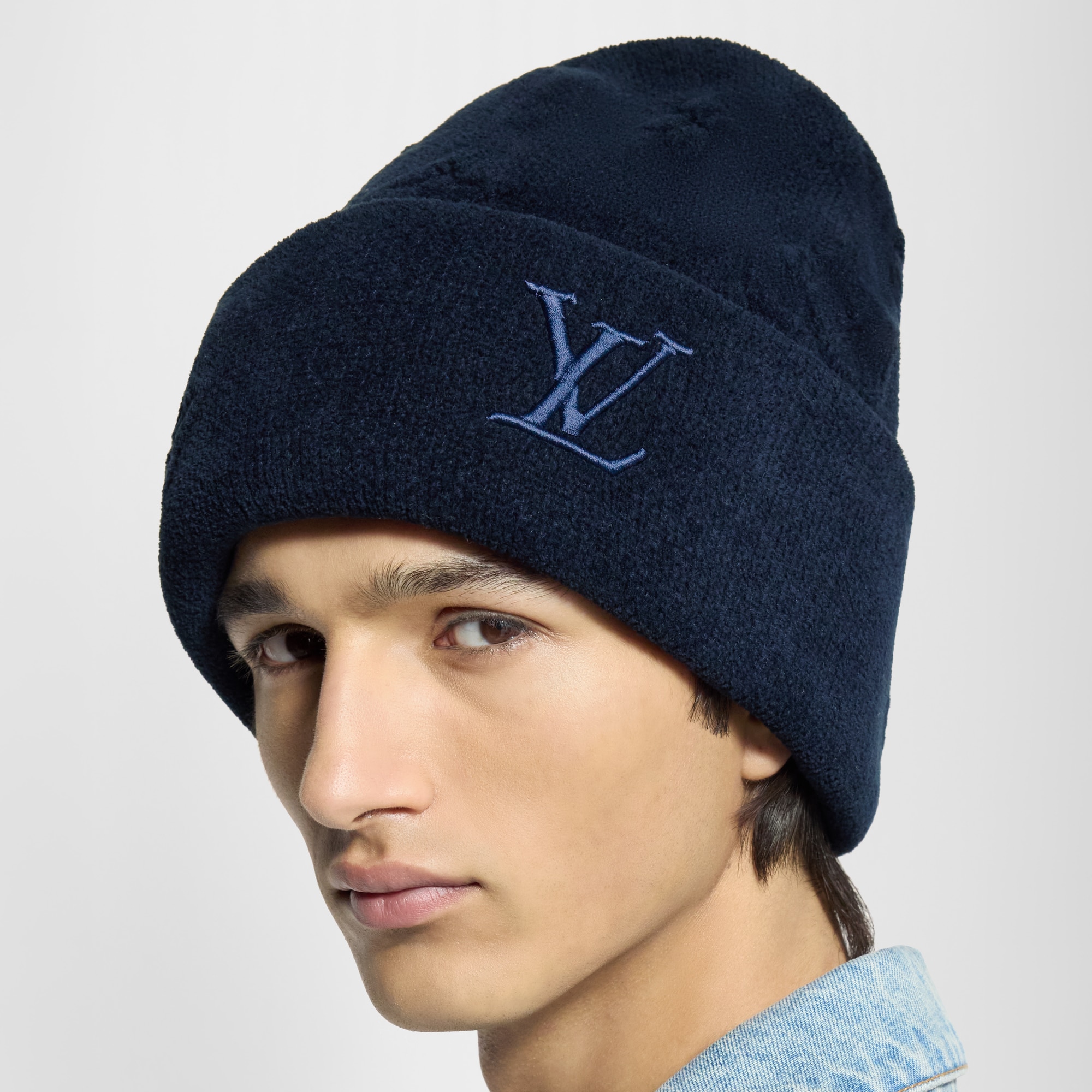 LV Crush Monogram Heritage Beanie . in Men