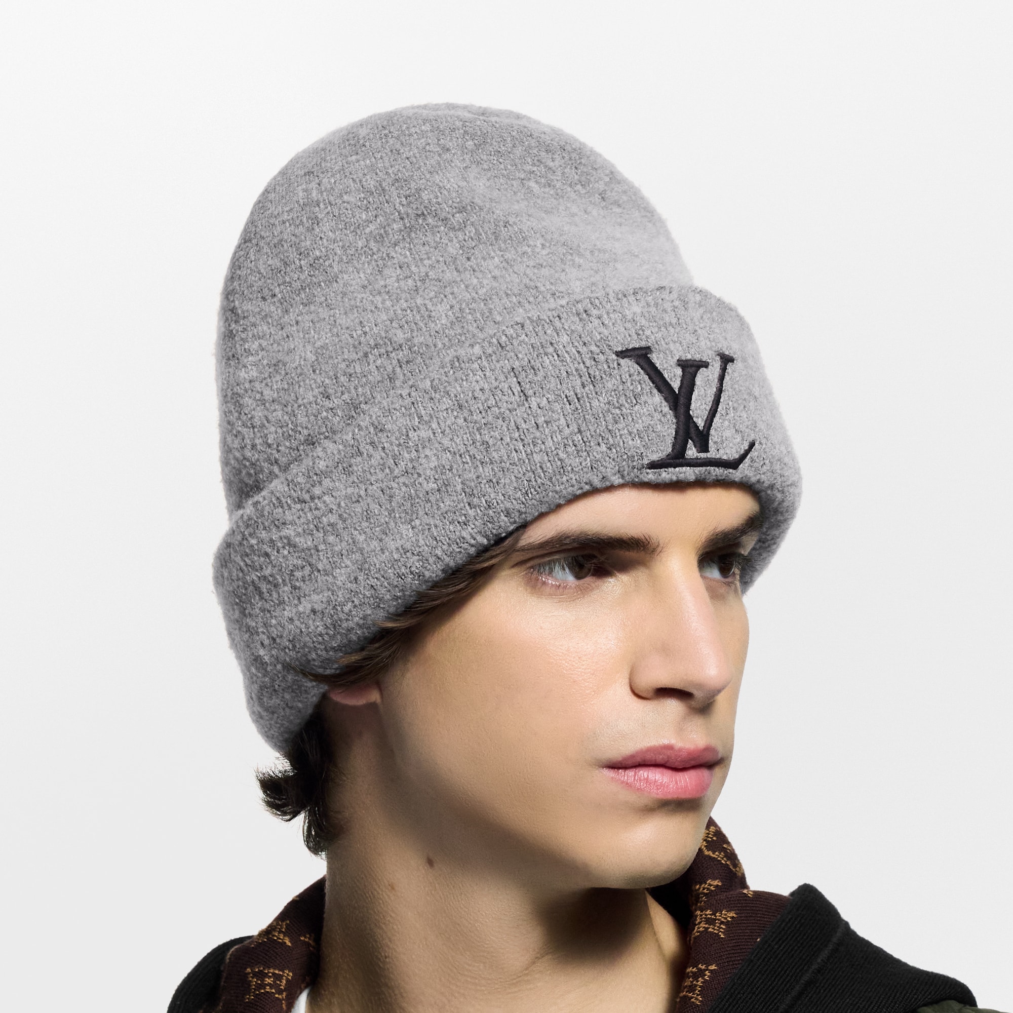 LV Crush Monogram Surplus Beanie . in Men