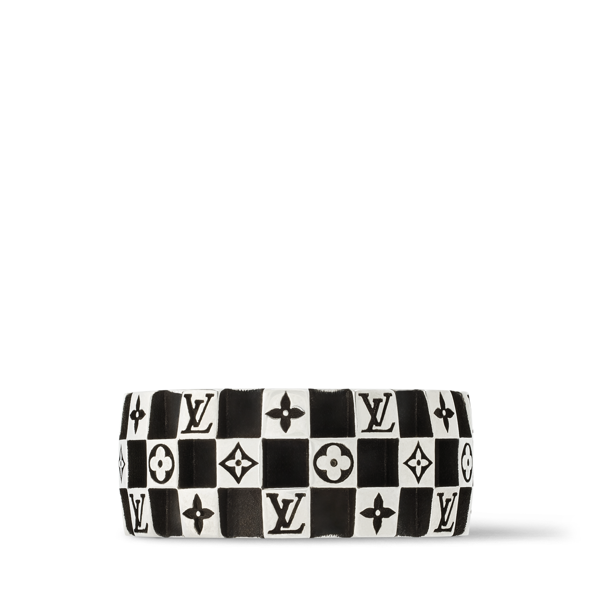 LV Damier Ring . in Men