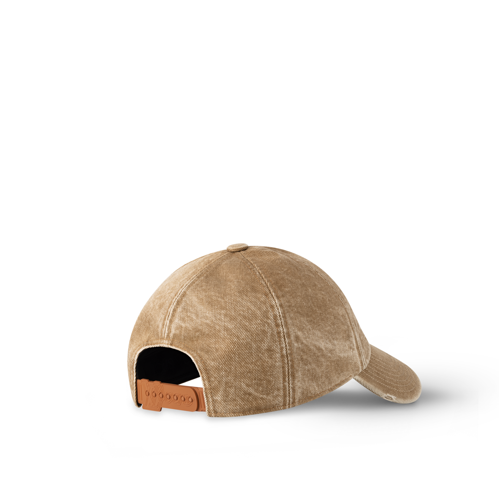 LV Denim Washed Cap . in Men
