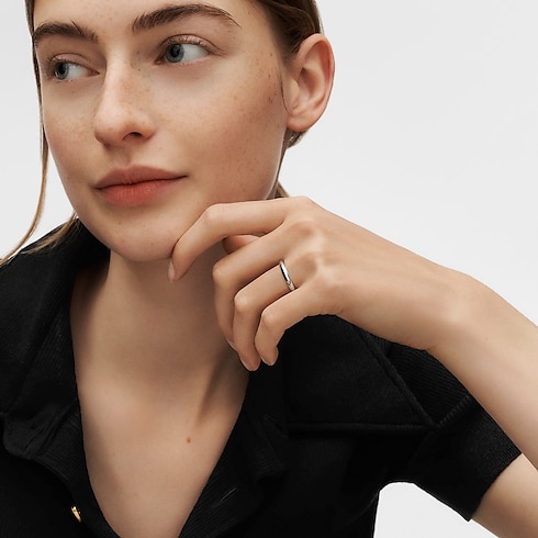 LV Diamonds 3mm Wedding Band, Platinum in Jewellery's Categories Wedding Bands collections by Louis Vuitton (Product zoom)